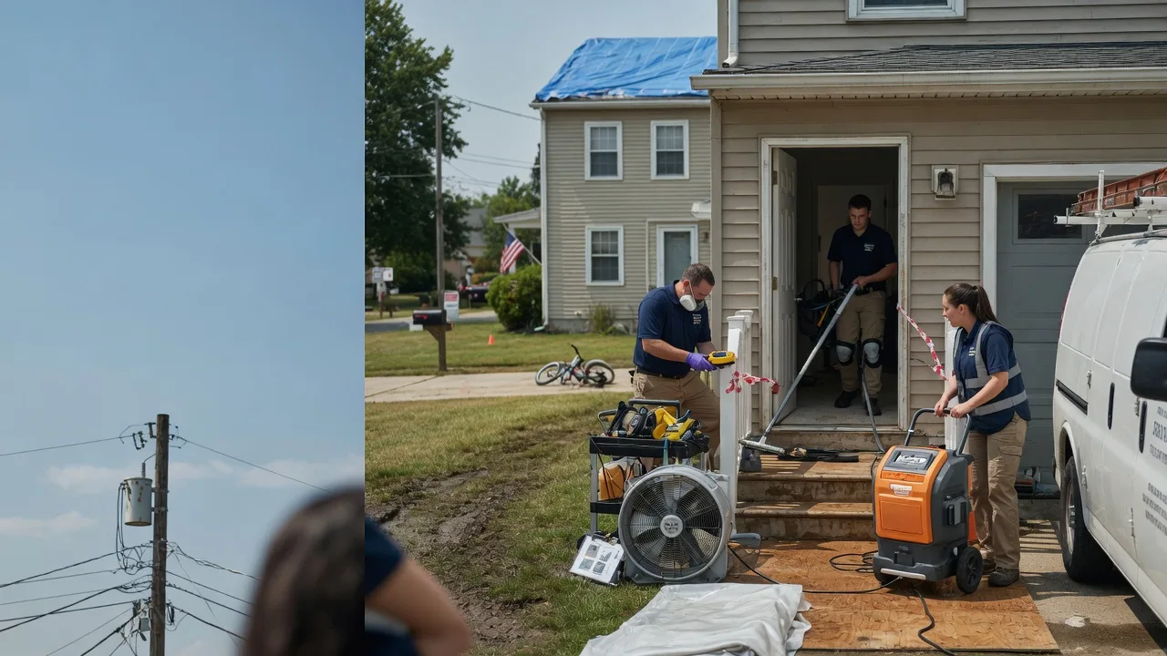 Water Damage Repair in Modena, PA near me